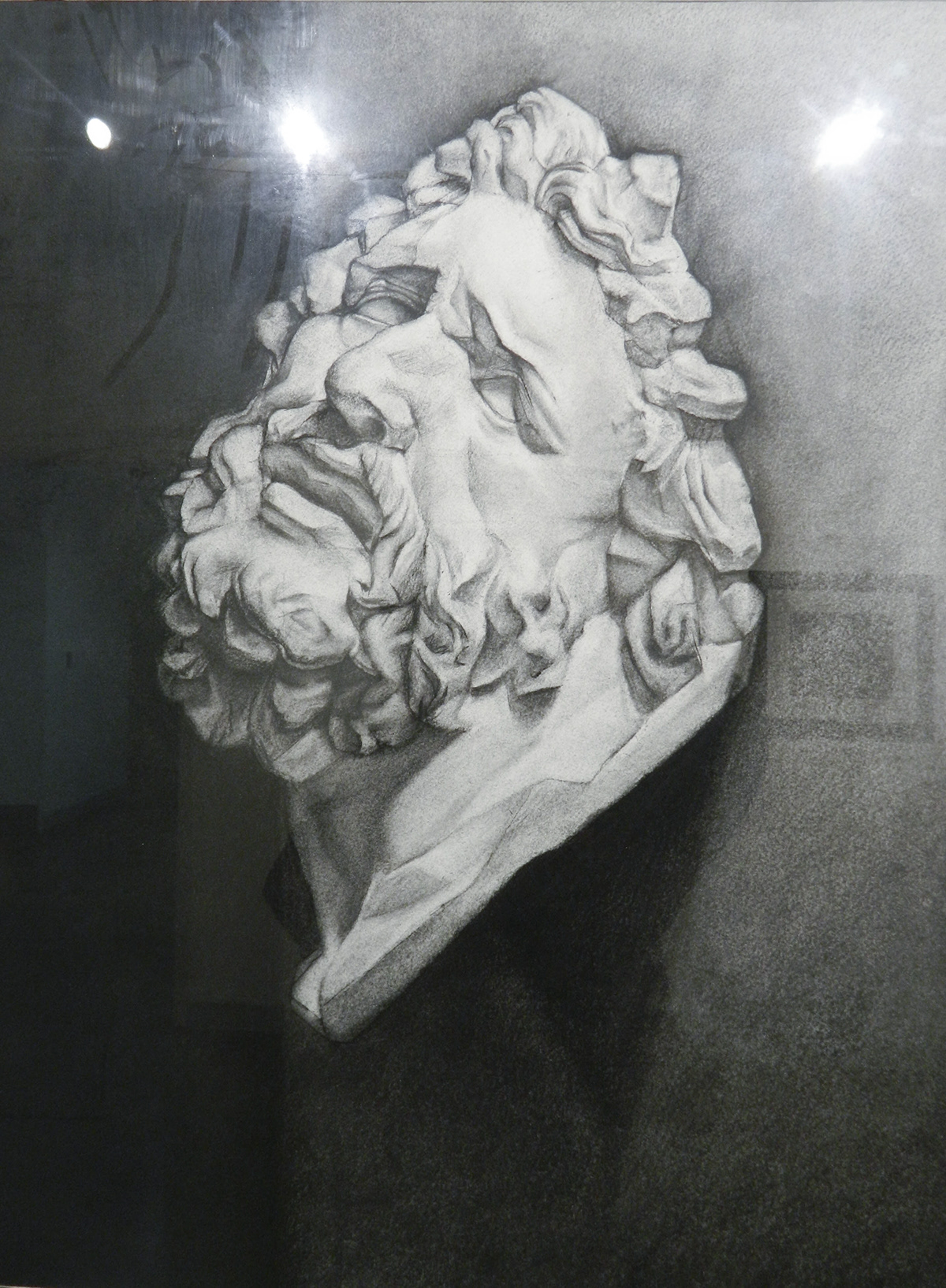 traditional drawing Classical Rendering Plaster Cast Study