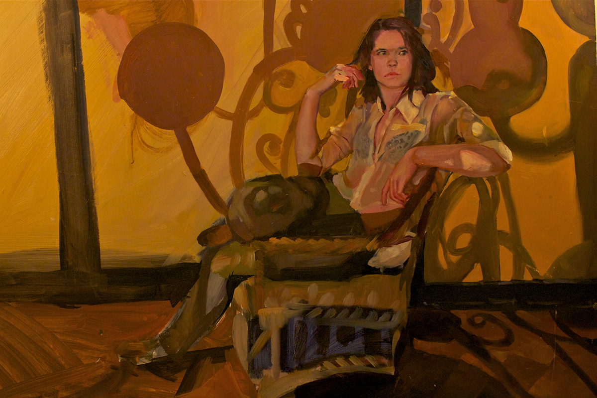 risd Paintings oil women newyork Ashton