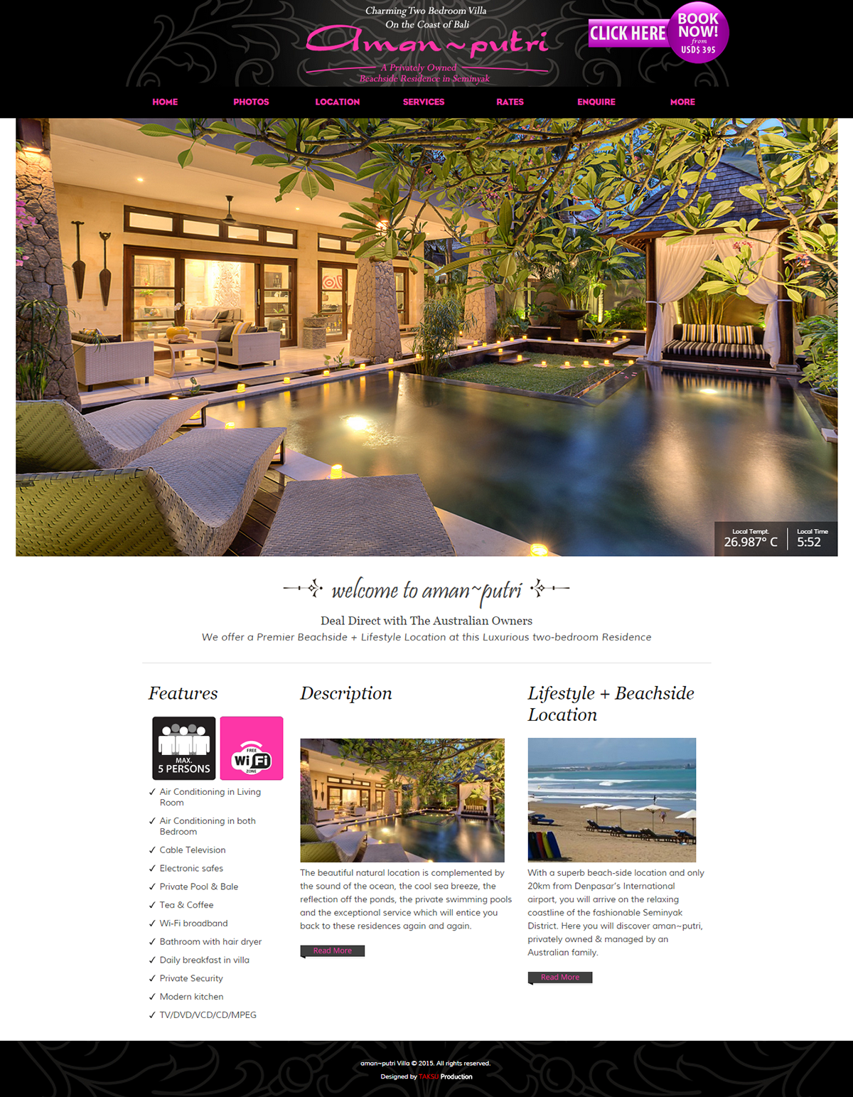 Villa bali company profile company website