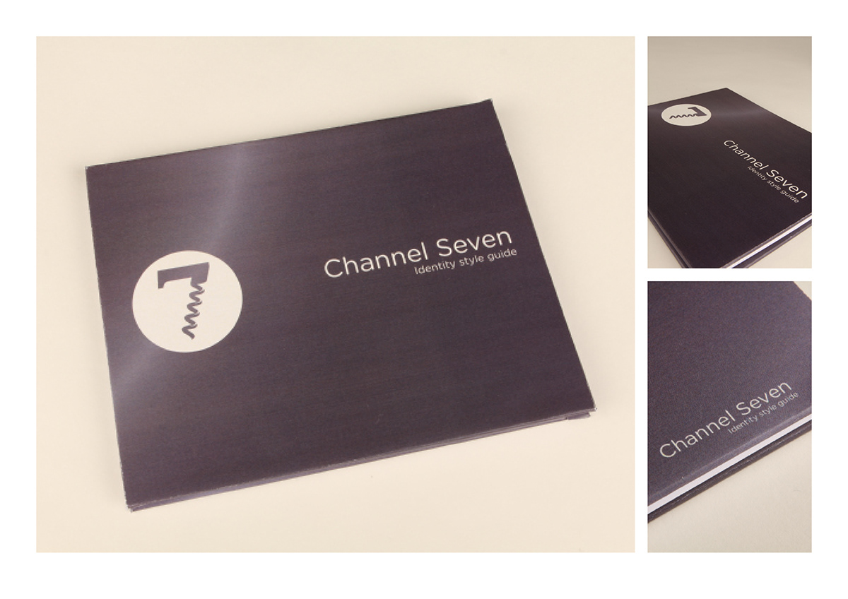 Wine Channel Channel 7 logo Ident wine sophisticated creative clean t.v Channel Promotion cool