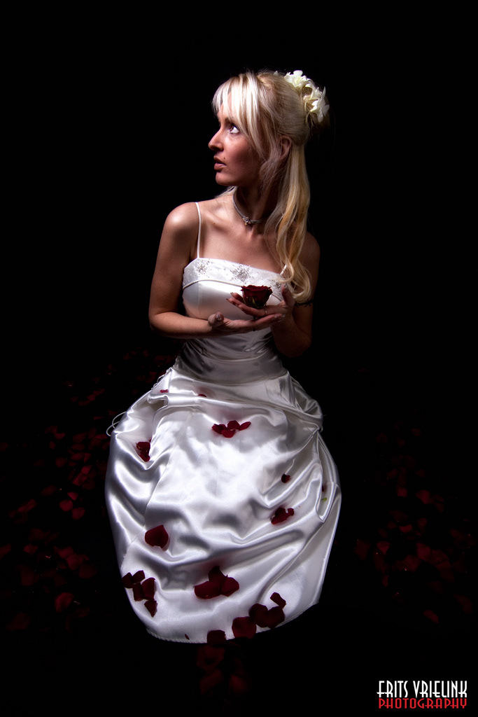 Flowers model Roses bride mar mariage