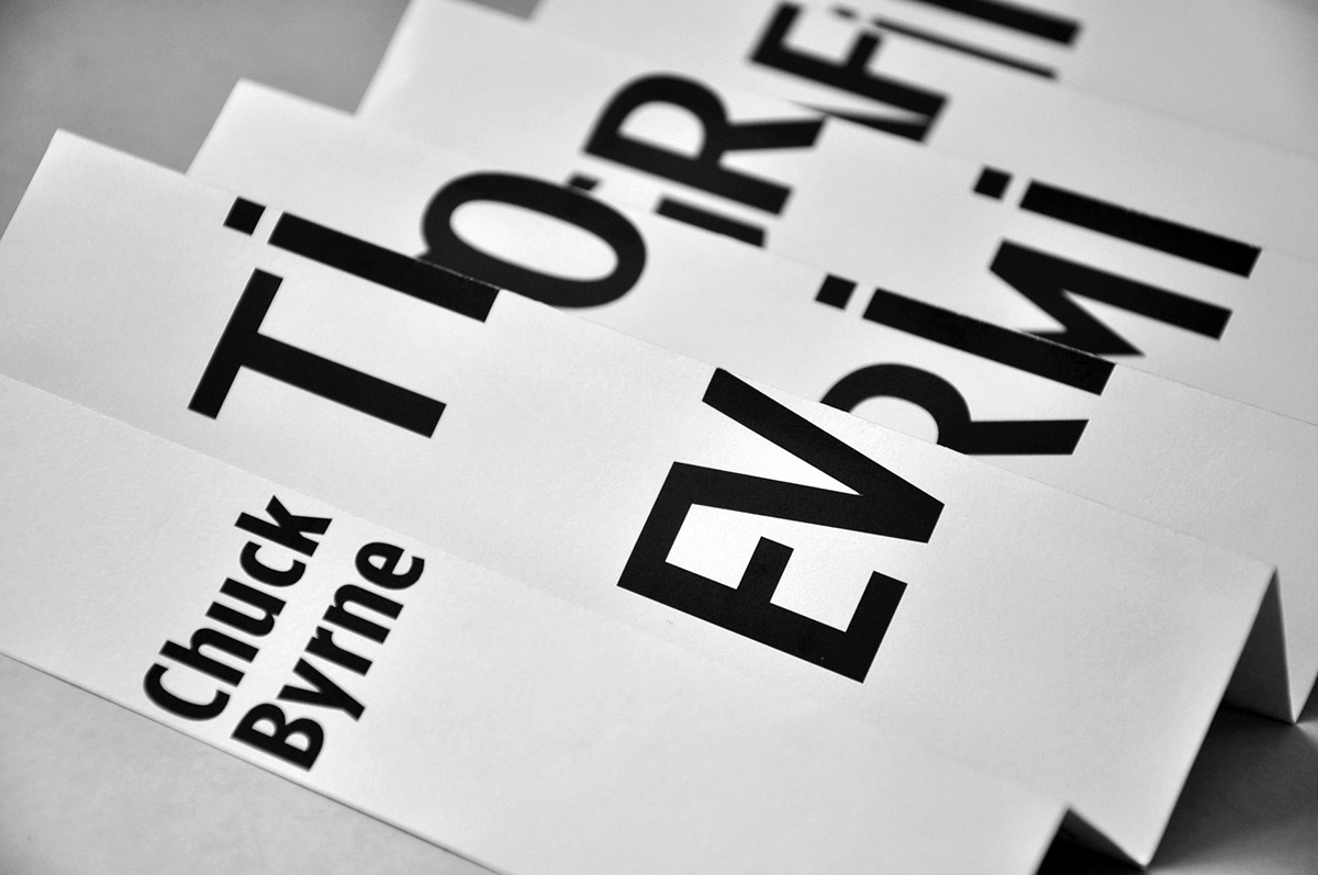 Layout information design chuck byrne Tipografinin Evrimi tipografi Booklet