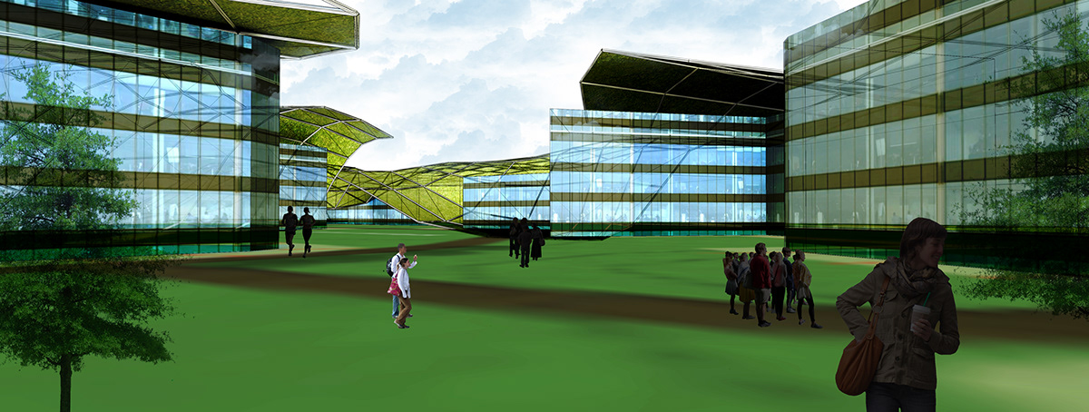 theater  museum design brise soleil massive campus planning csb