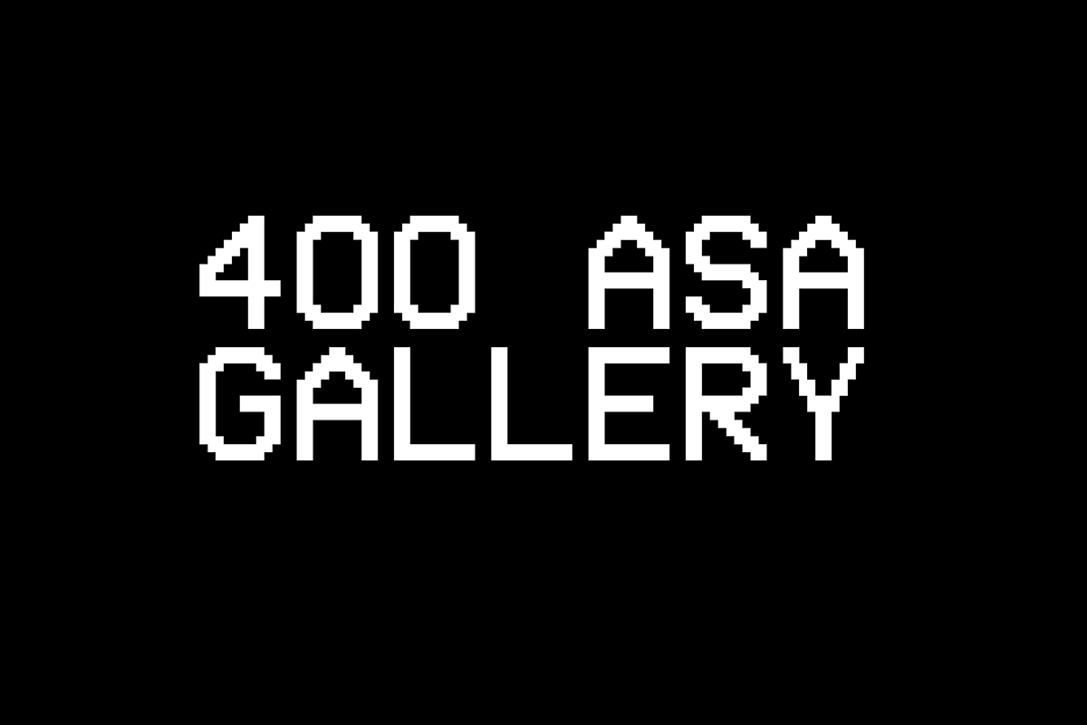 400 asa Cinema gallery identity Photography  poster prague system typography   visual