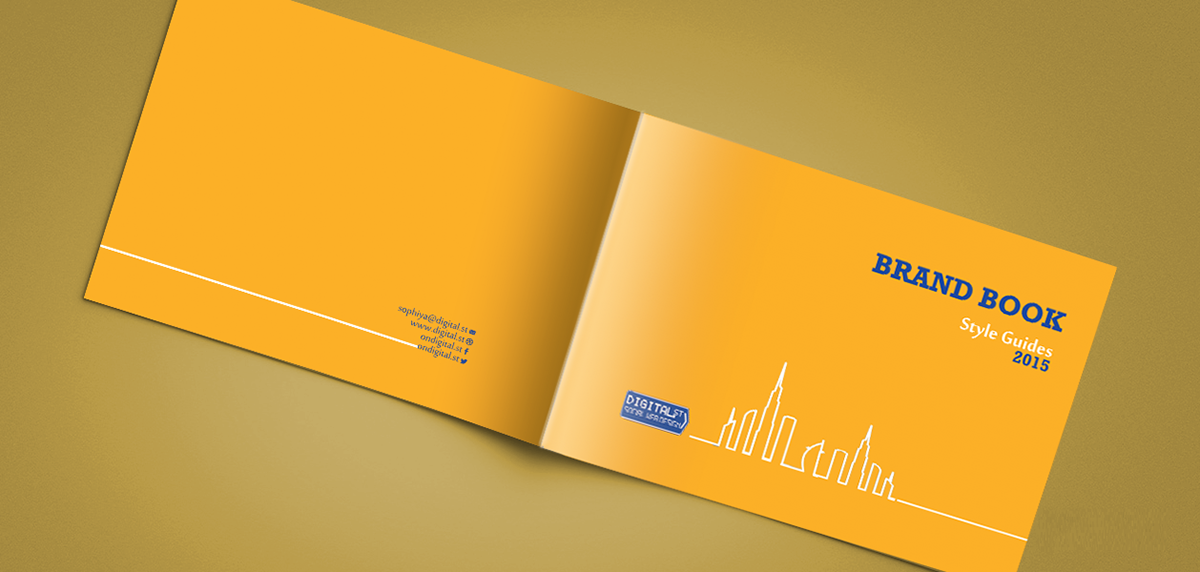 logo stationary brand book visiting card letterhead Standee Corporate Identity style guides