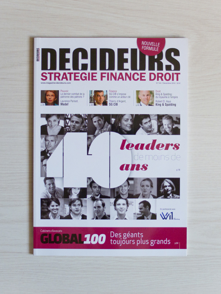 magazine print Web financial politics Leadership strategy lifestyle