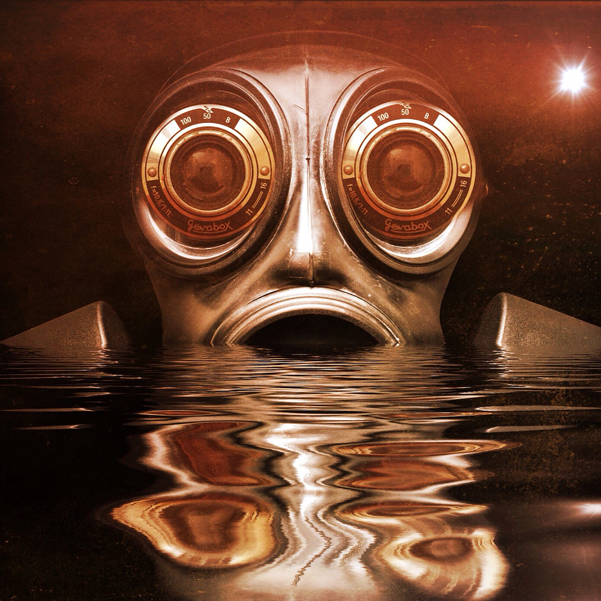 surreal gas mask reflection apps #MakeItNYC