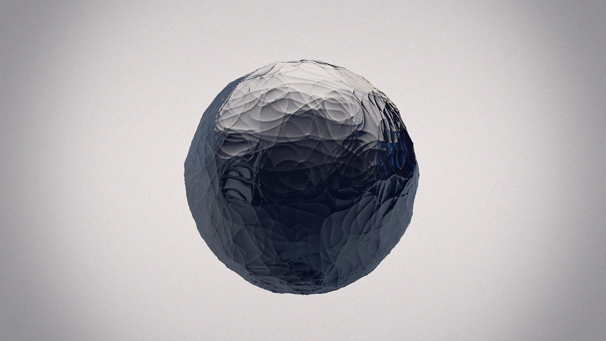 spheres fluid abstract 3D visual motion Space  dark ambient cinema 4d