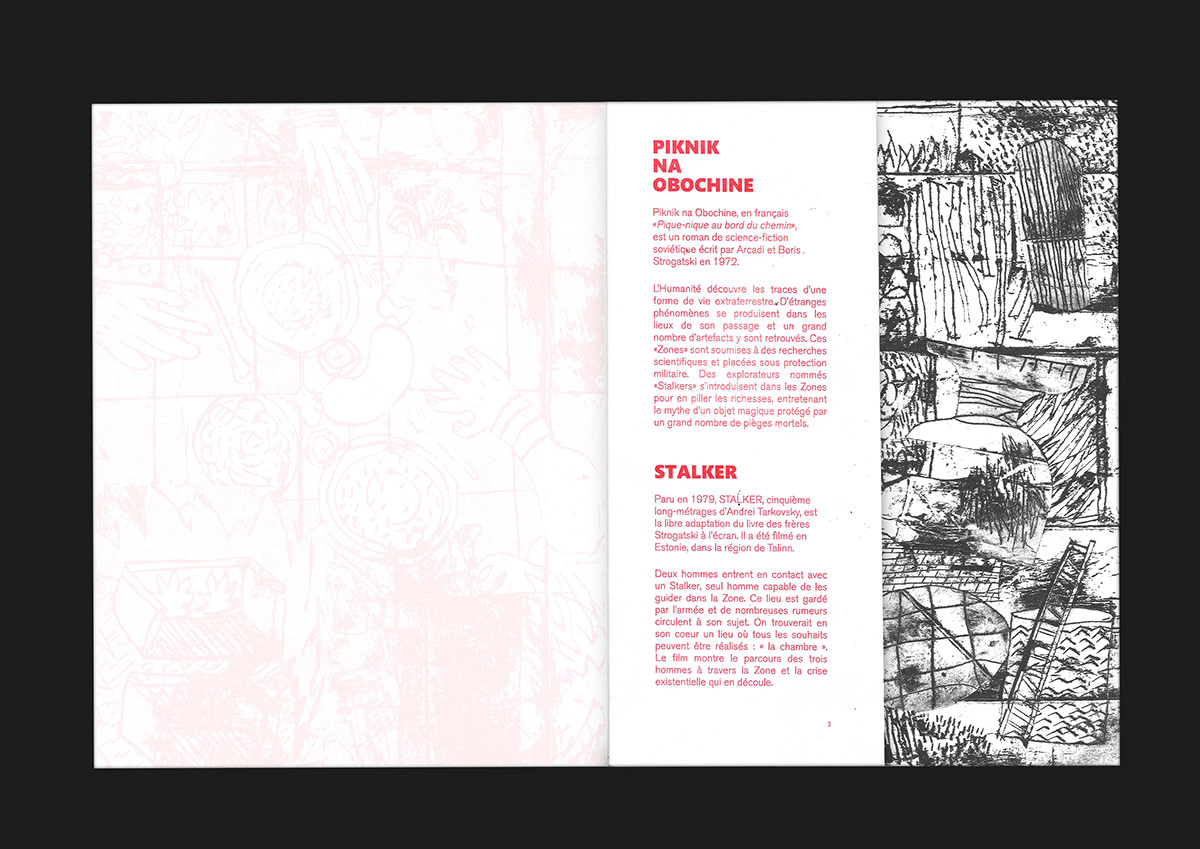 risography Risoprint book Printing fanzine Zine  stalker engraving