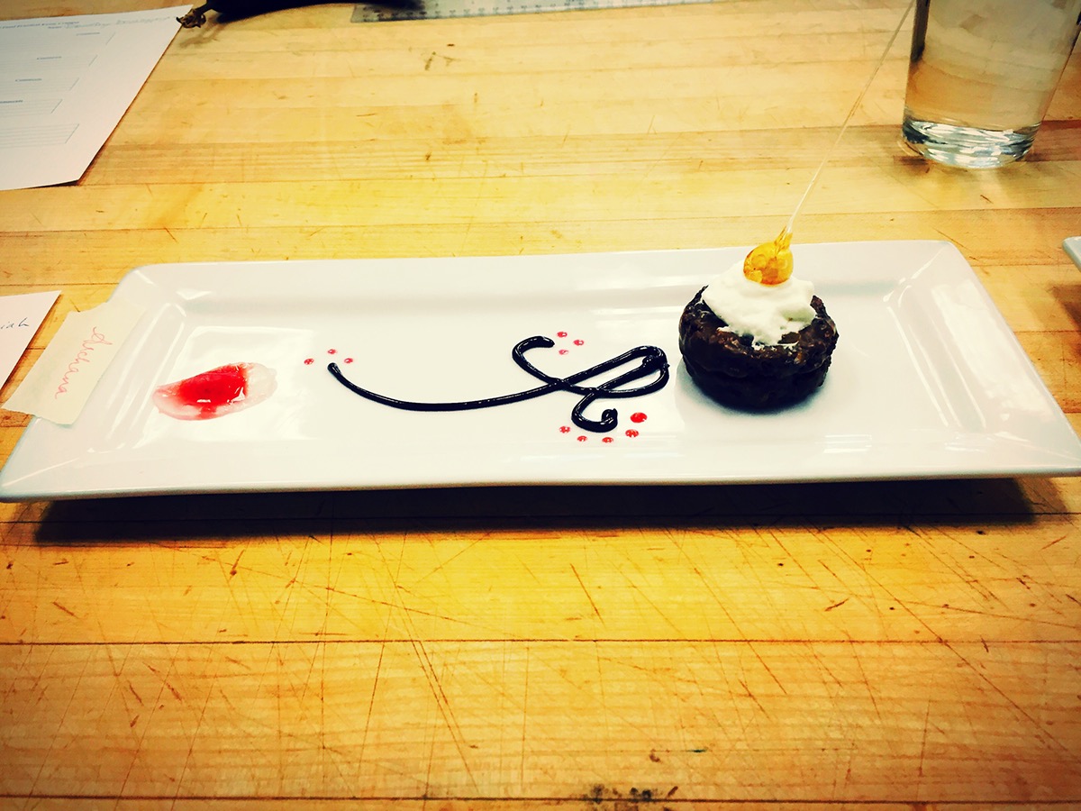 plated desserts