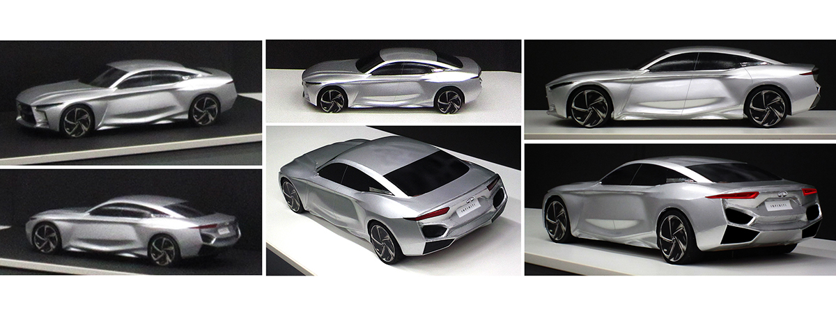 infiniti car design Clay Modeling