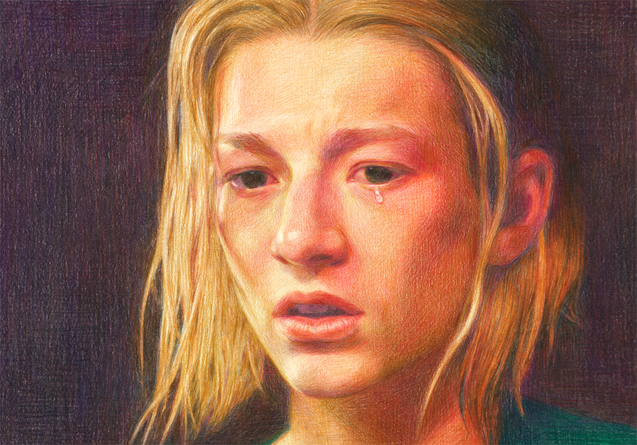 euphoria Jules hunter schafer Drawing  tears emotion