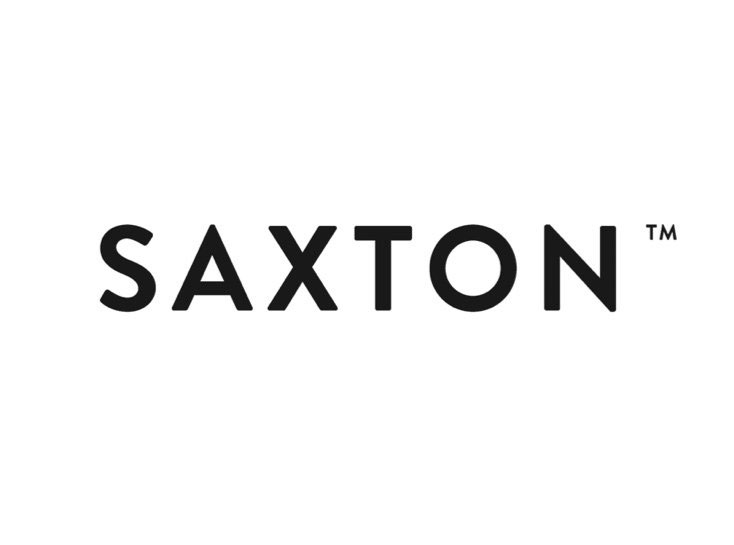 Saxton Cider cider bottle Label