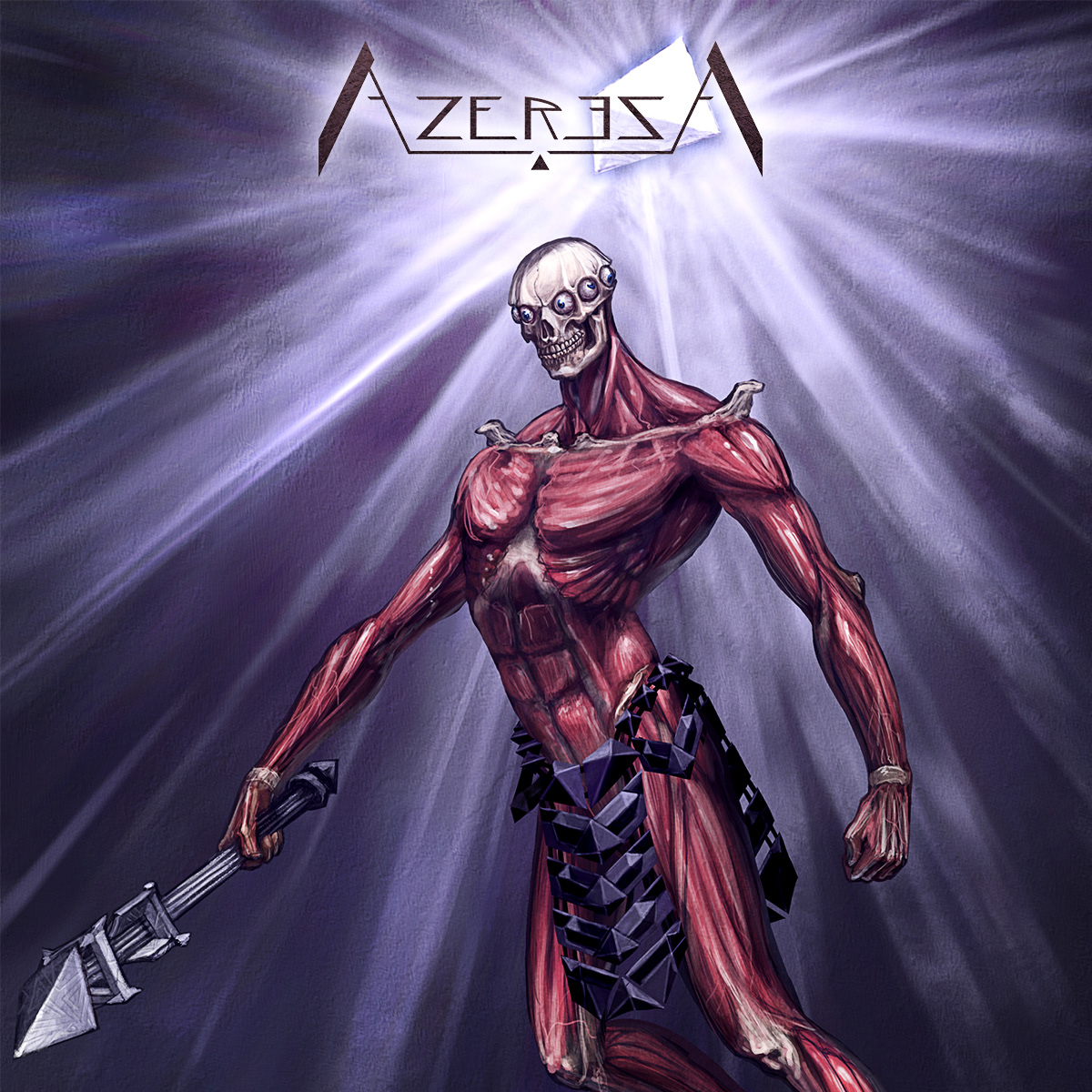 anatomy art Character digital fantasy metal pantheon of fiends