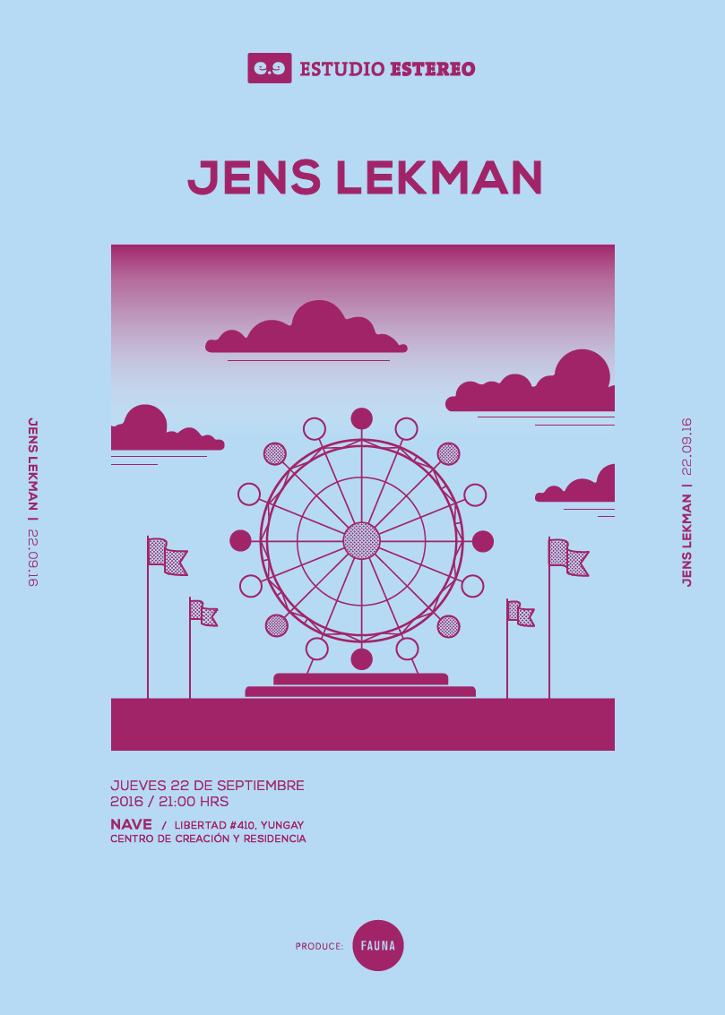 gig posters jose gonzalez city & colour chile Jens Lekman Kings of convenience koç