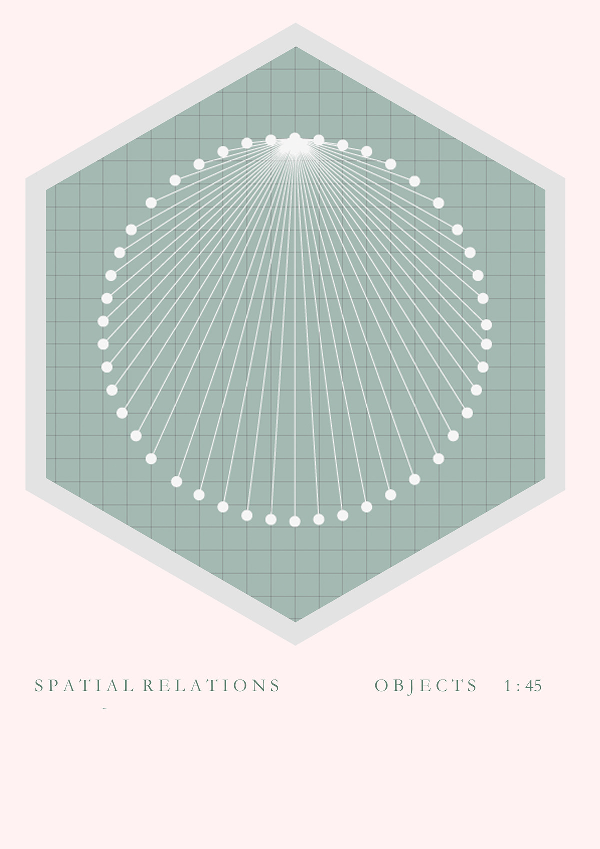 Space  spatial relation objects poster leibniz newtown science mathematic