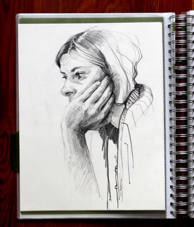 sketch sketchbook face portrait Taut annataut vandertaut characters