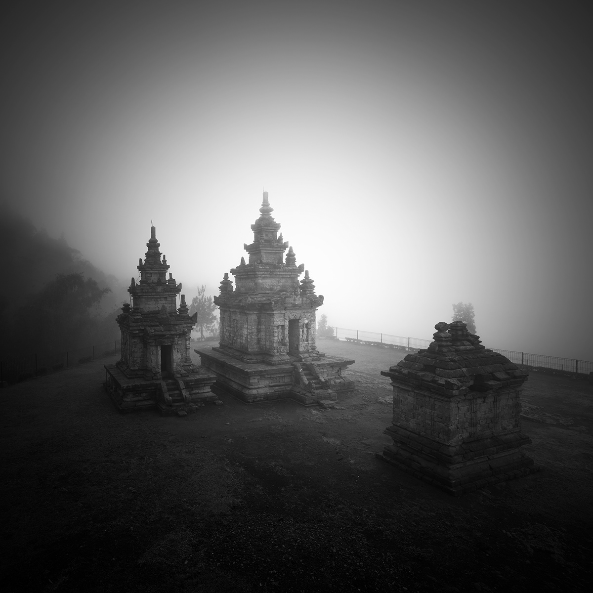Beautiful Indonesia black and white fine art fine art Black and white Hindu historical indonesia Photography  Sony temple