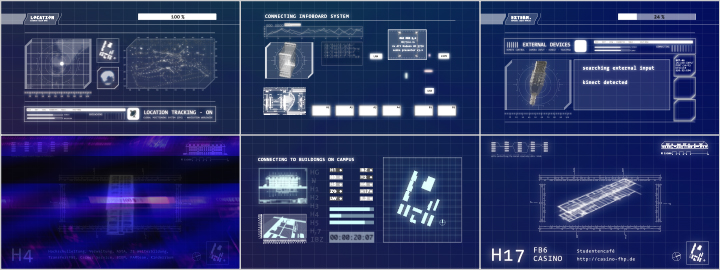 FUI GUI motion-design fictional-user-interface monitor-wall Interface system Reboot user-interface science-fiction