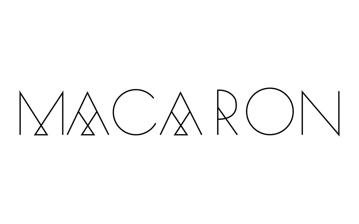 macaron logo design logodesign