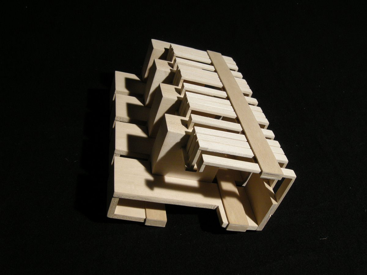 architectural model woodworking