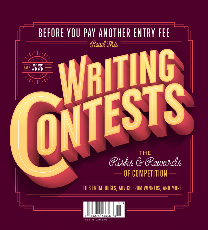 jordan  Metcalf poets & writers  typography Retro lettering Competition