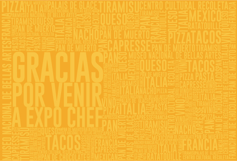 libro recetas chef expo cocina comida italia francia mexico