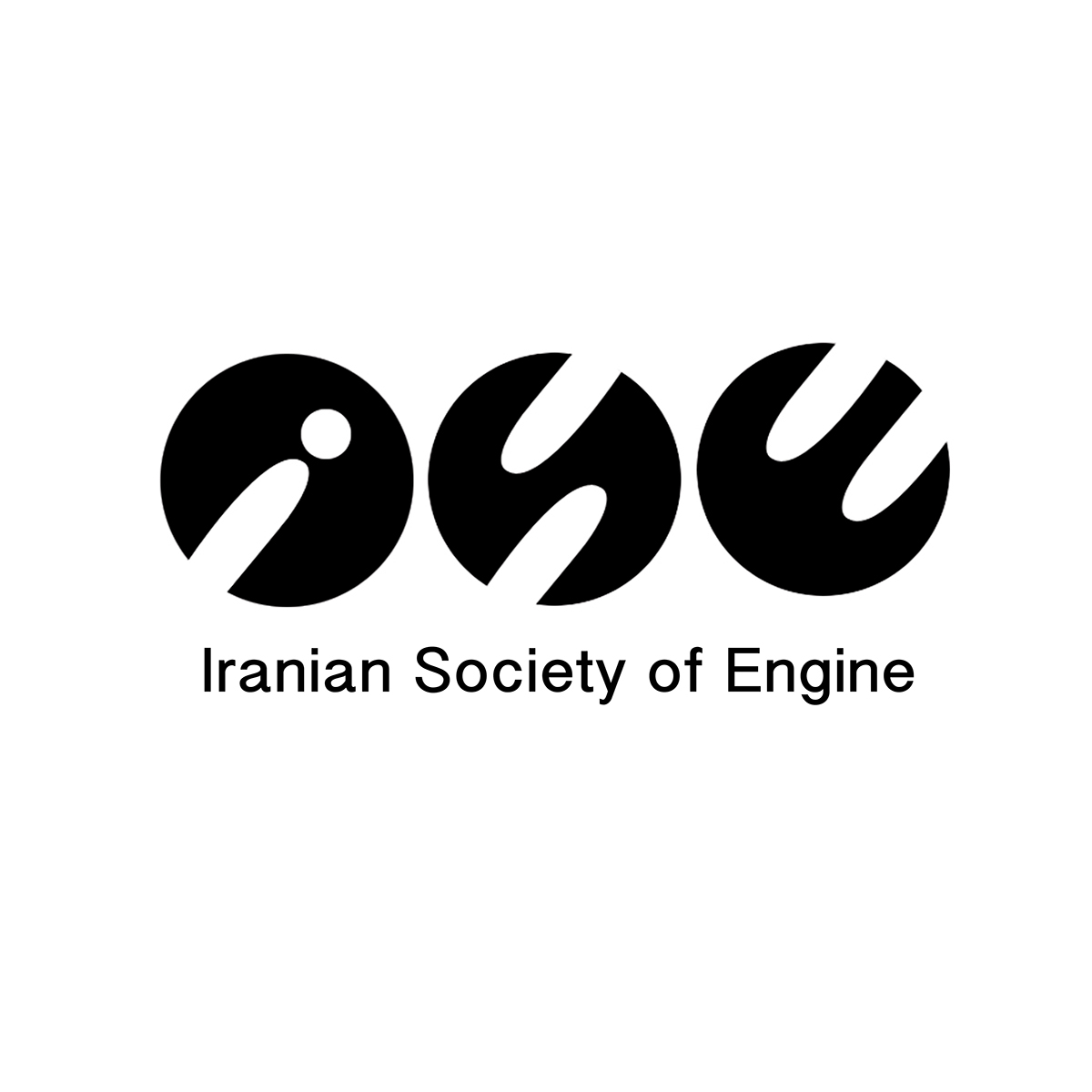 logo black and white engine company
