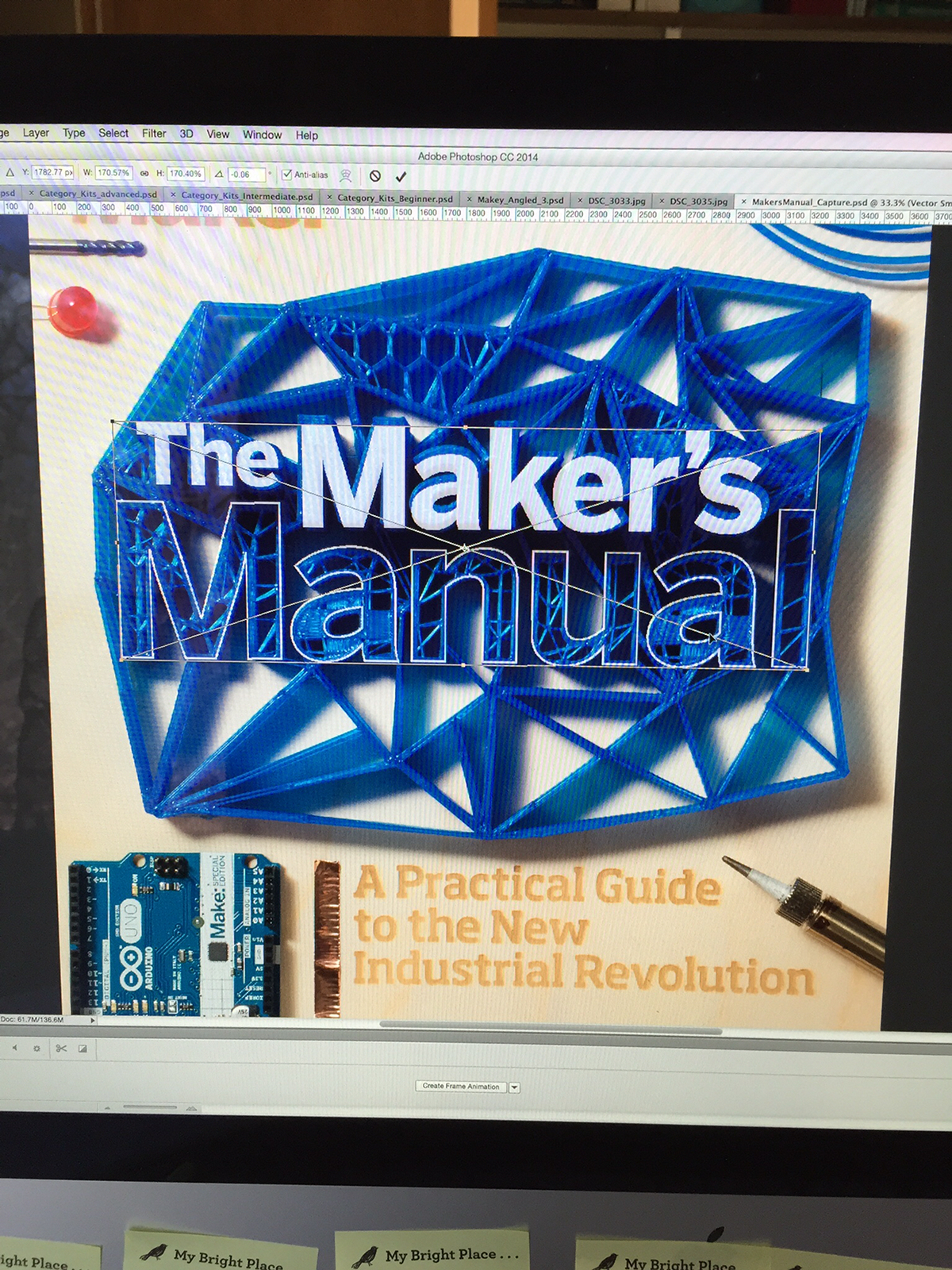 3dprinting DIY book cover maker movement collage Assemblage styling  lettering