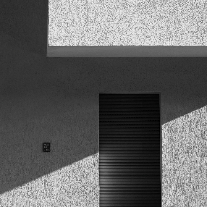 abstract architecture wall square minimal simple Julian Schulze black and white color composition