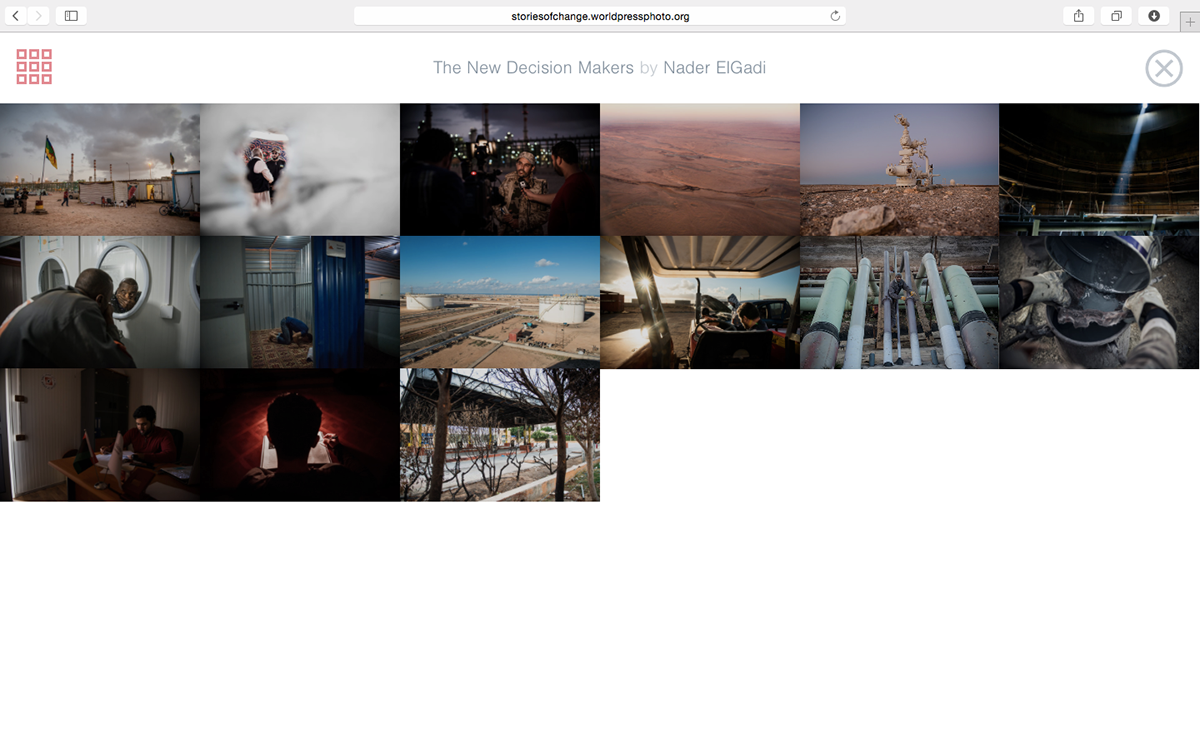 world press photo Stories of Change storytelling   interactive Responsive