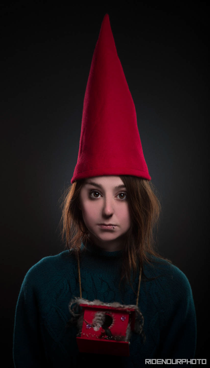 gnome  portraits  portriture  studio  expression  fantasy  retouching RidenourPhoto Nikon  profoto   WINTER  2013 head  shots