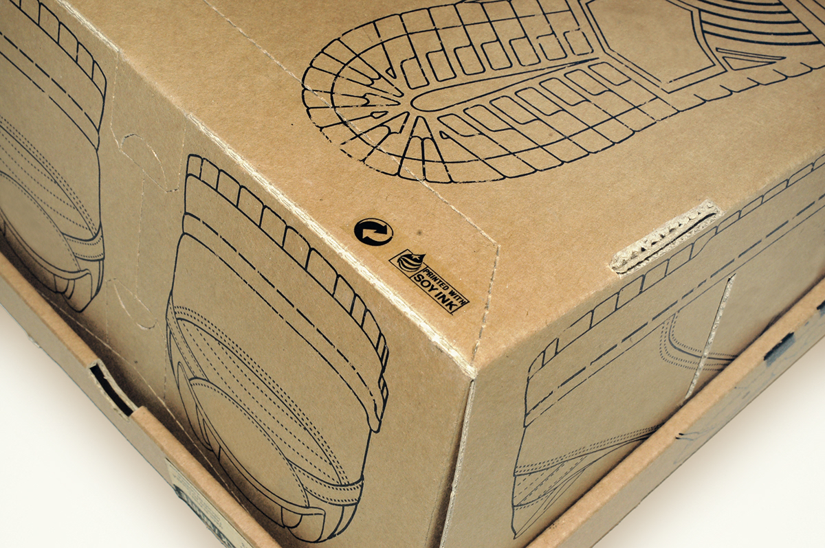 shoesbox package box shoes shoe shoebox recycling DUNK Nike NIKE DUNK