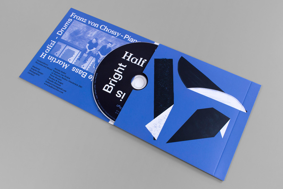 CD cover jazz Trio Rotterdam composition Album experimental dark bright