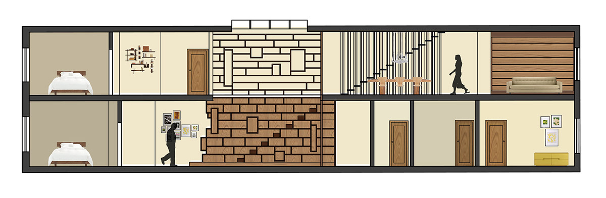 design Interior residential LOFT
