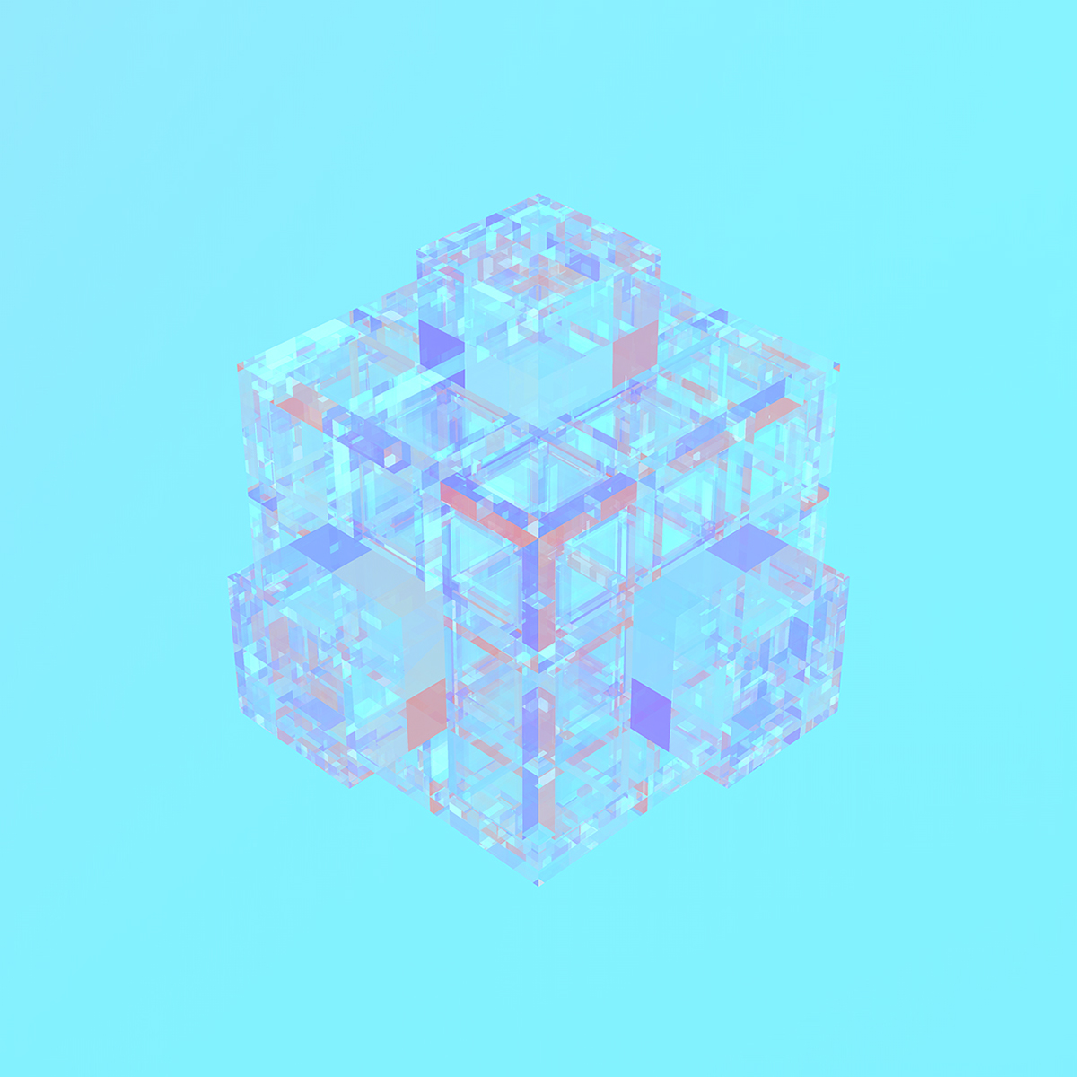 kaleidoscope experimental 3D cinema4d crystal solid platonic free Wallpapers 5k