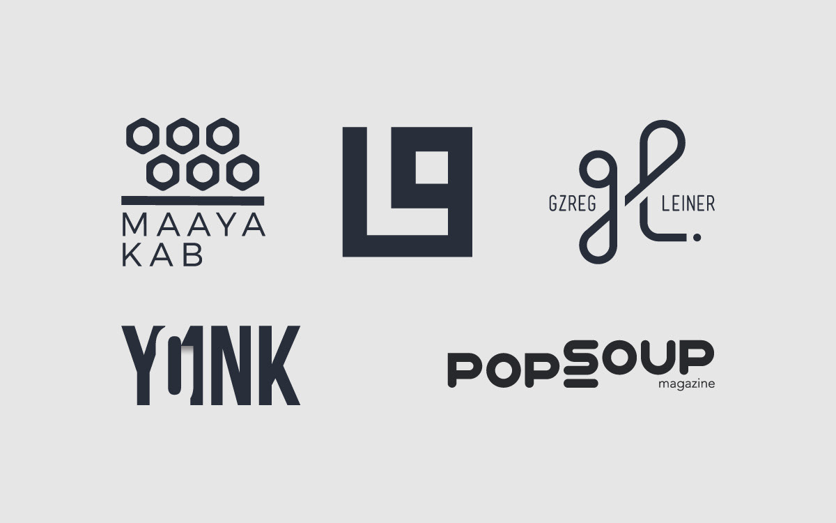 logos logo branding  identity Illustrator organic architecture