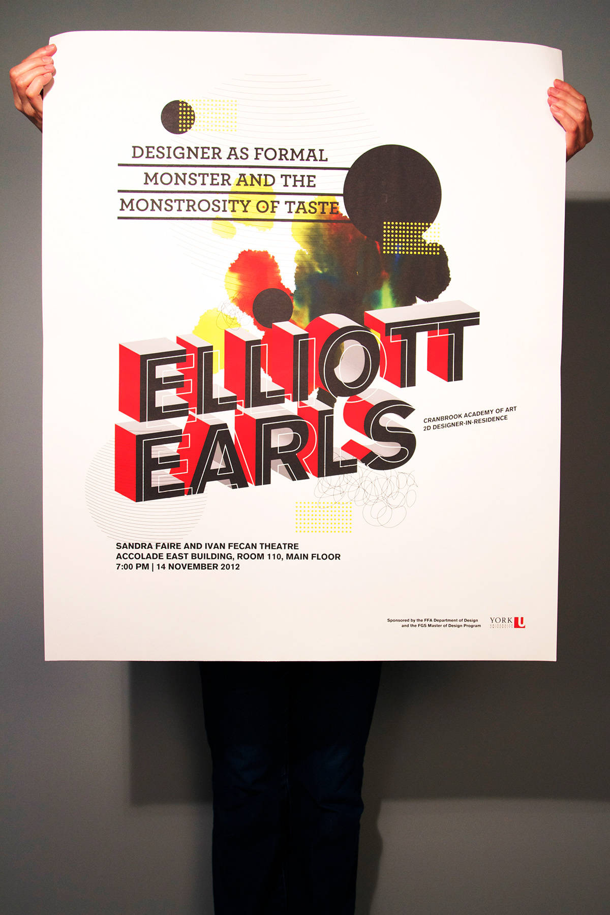 Elliott Earls poster