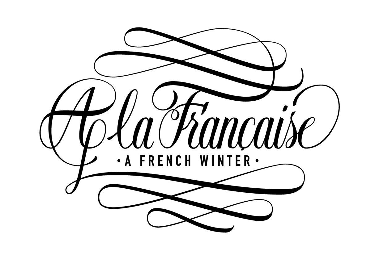 Ski Logotype making of french winter