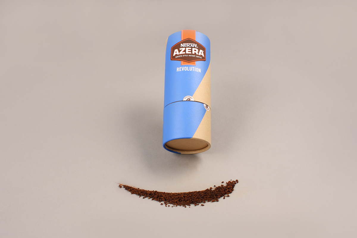 product design Nescafe Azera revolution Twist instant coffee