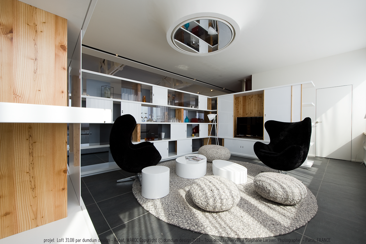 LOFT home concept dumdum design Interior lounge Savoie led zen dolls bertrand calis fabienne michaud dumdumdesign