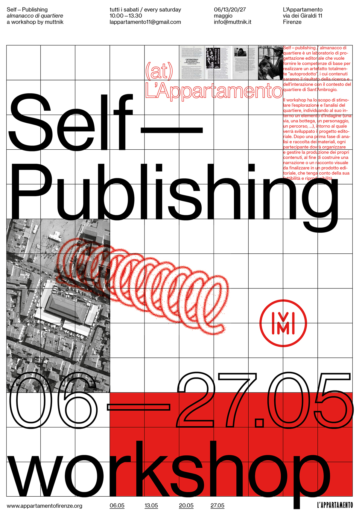 poster design self-publishing Muttnik class editorial