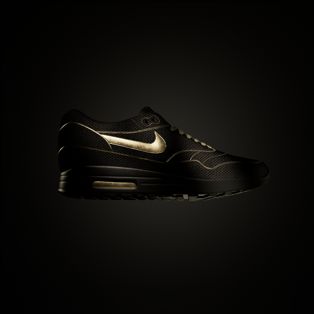 Nike shoes Fashion  design visual identity redshift render cinema 4d 3D Render visualization