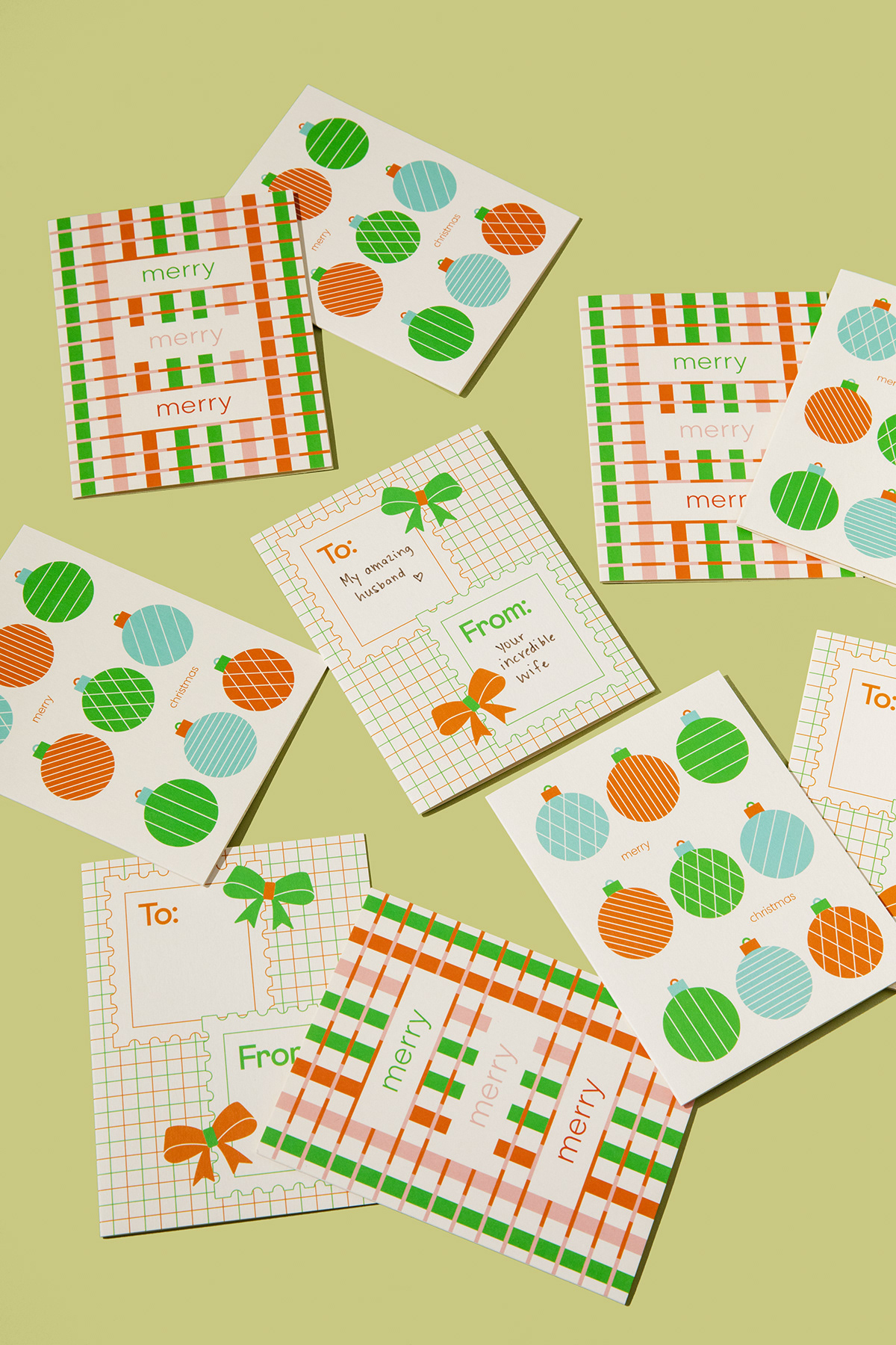 greeting card pattern design  print design  Stationery typography  
