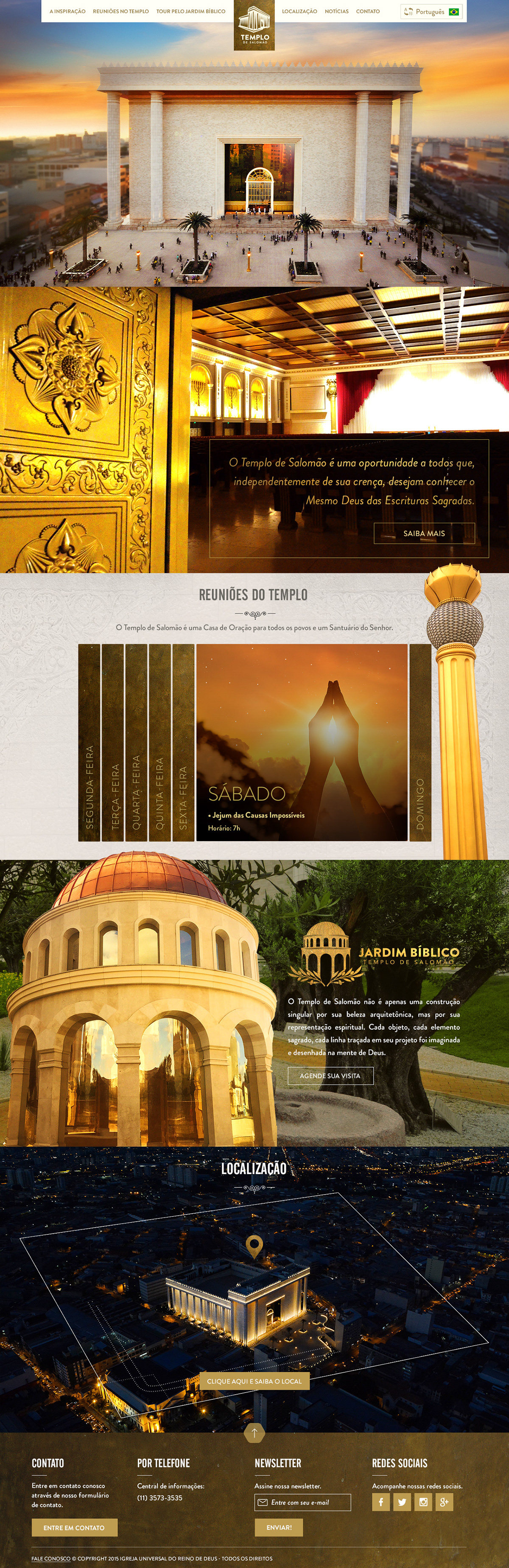 igreja universal Website design ui design UX site