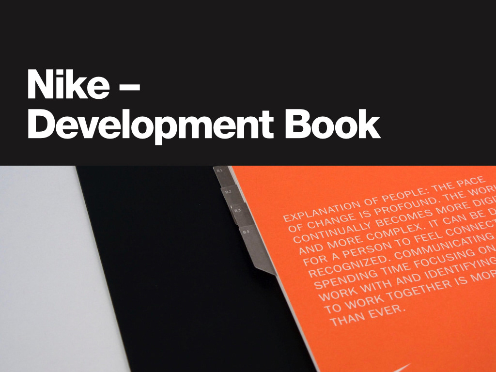concept Booklet Nike internal