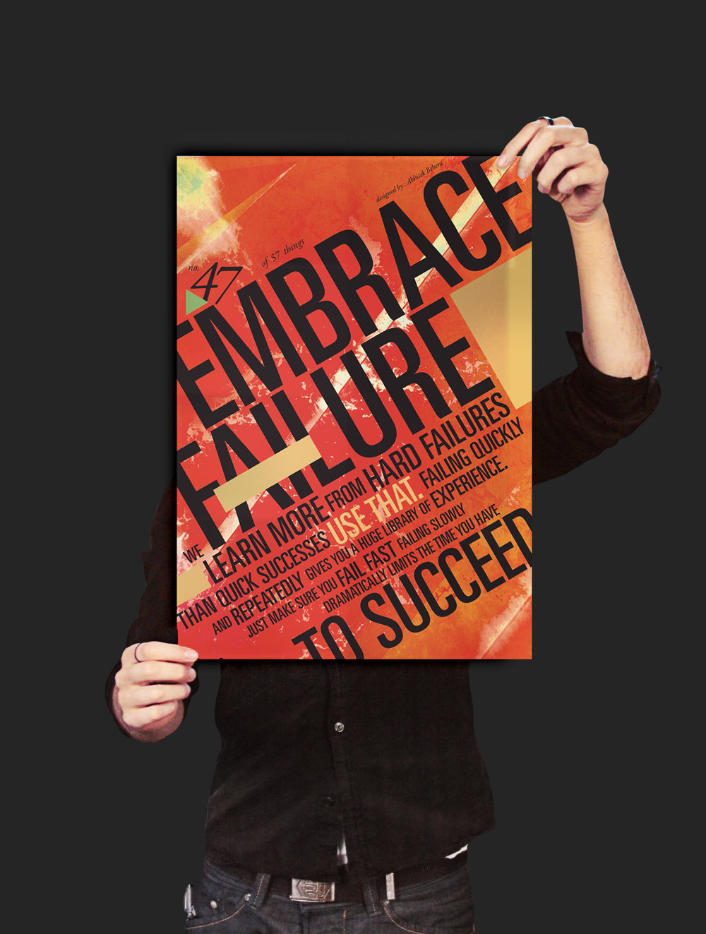 Embrace failure success