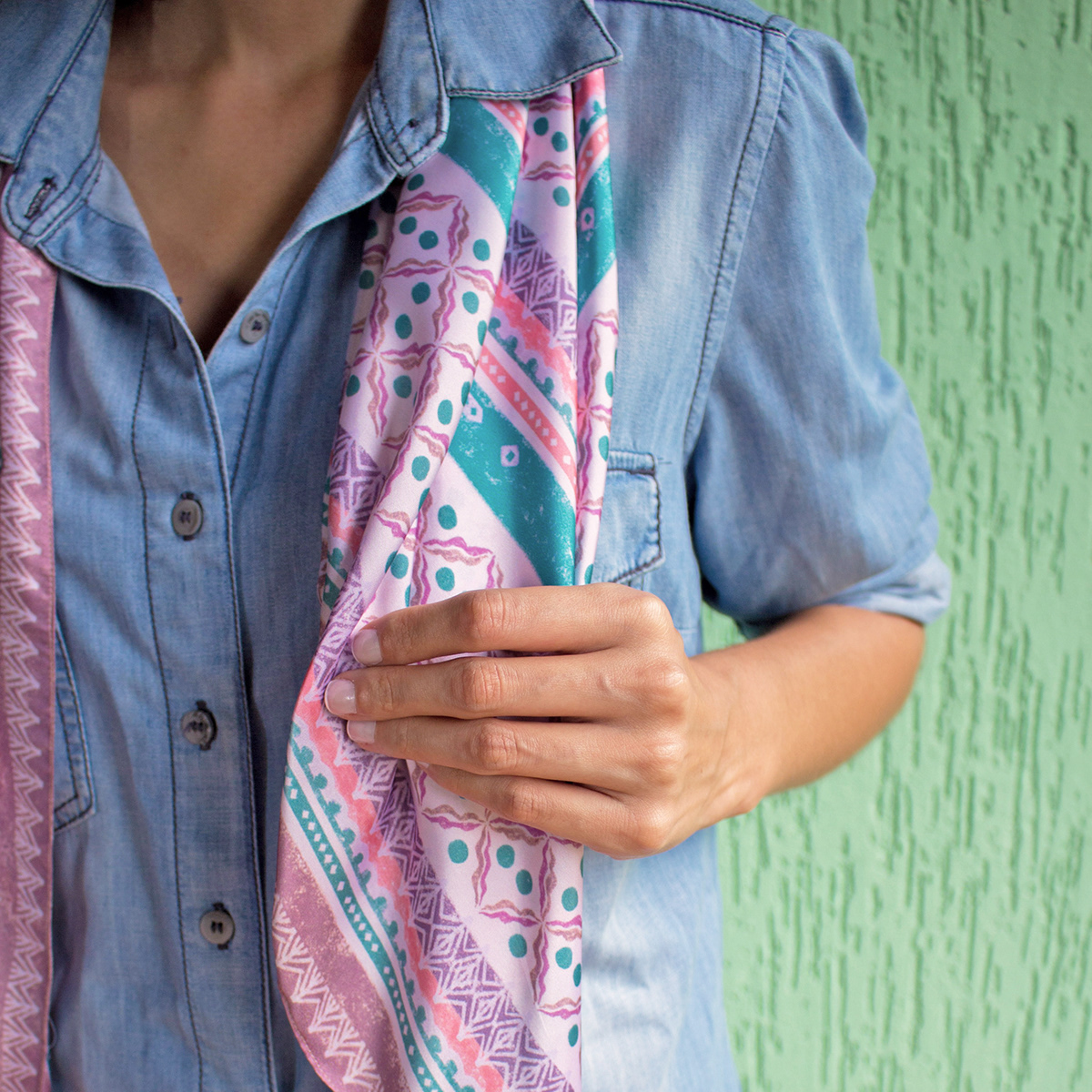 scarf foulard print pattern design product