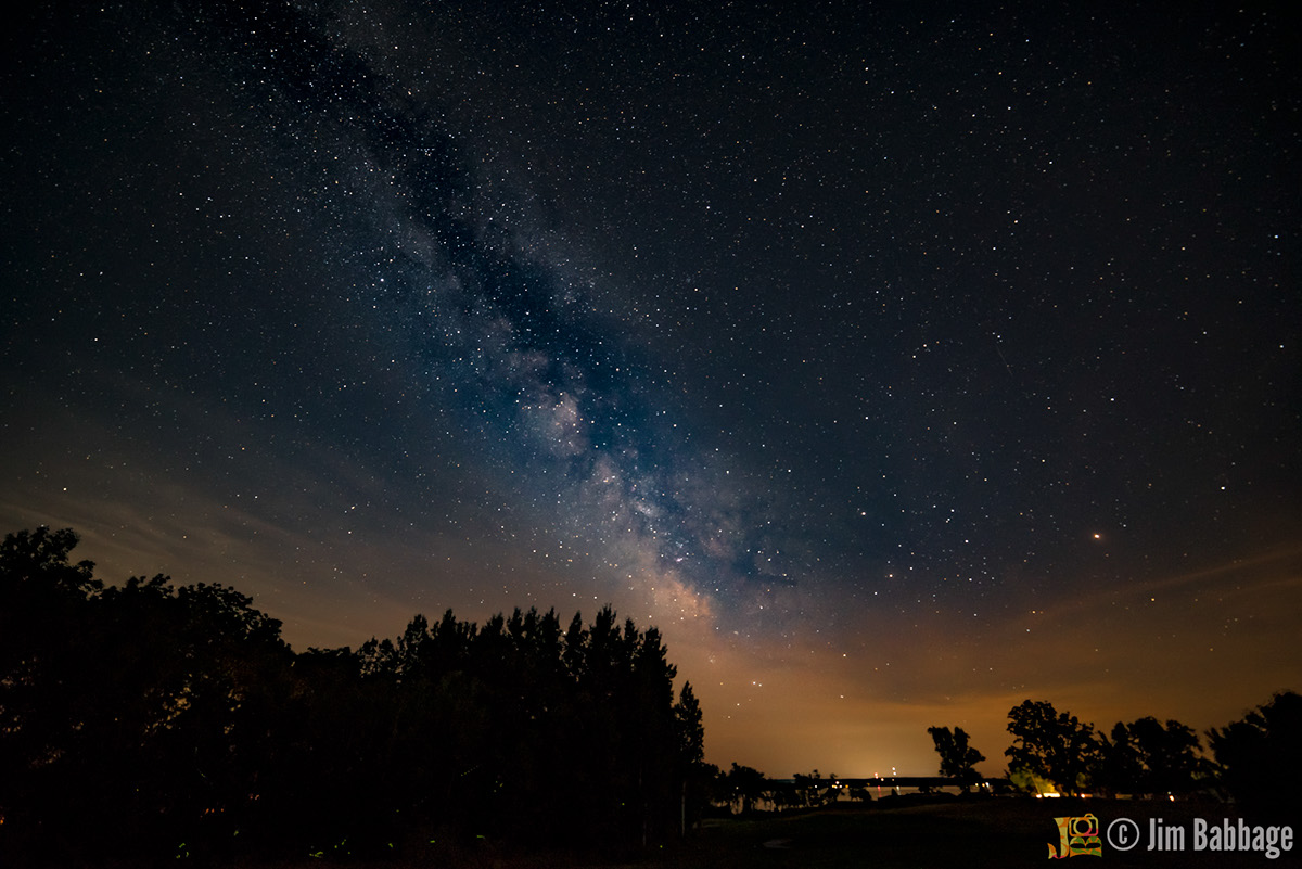 astrophotography night sky Rice Lake stars