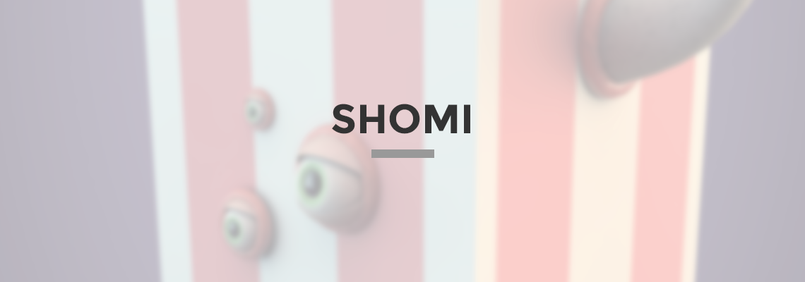 Shomi   characters 3D modeling Cinema 4d